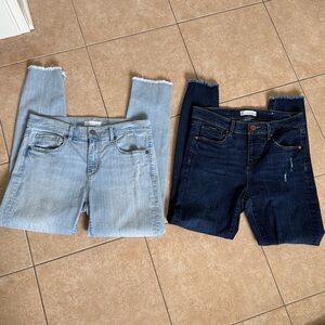 Loft modern skinny jeans 28/6 bundle